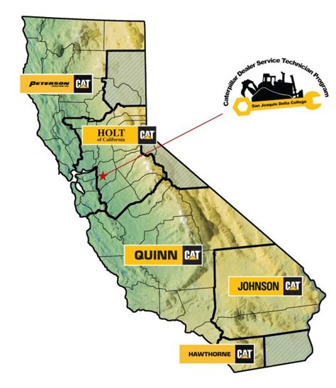 cat skid steer mechanic near me|caterpillar dealer location map.